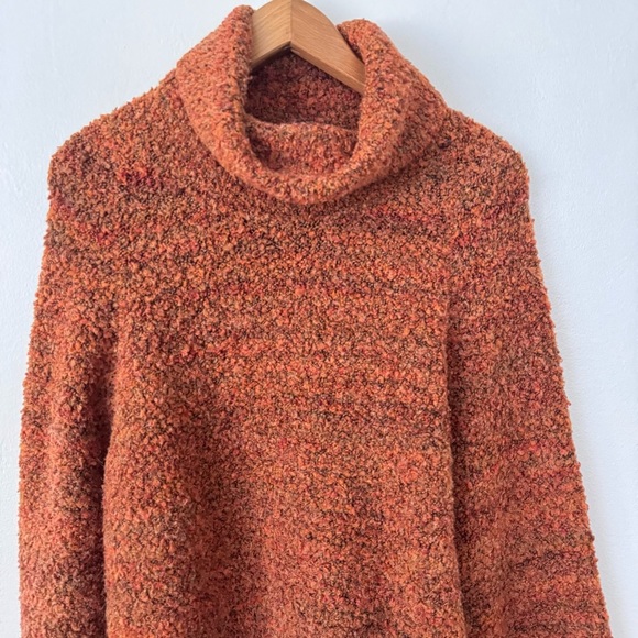 William Rast rust cowl neck sweater Size Medium - Picture 6 of 7
